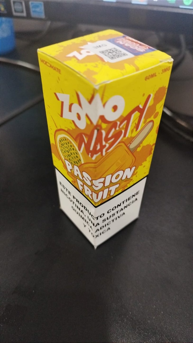 Zomo Nasty Juice PASSION FRUIT - MODMATE; juicevapebr.com